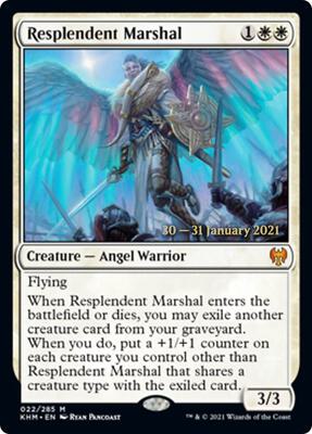 Resplendent Marshal card from Prerelease Cards