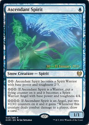 Ascendant Spirit card from Prerelease Cards