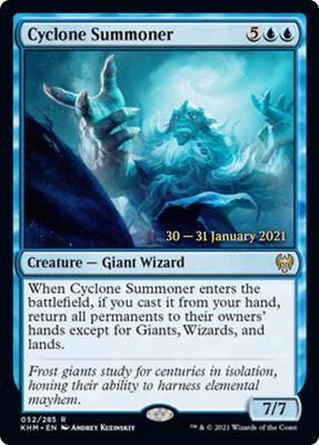 Cyclone Summoner card from Prerelease Cards