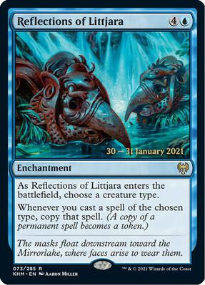Reflections of Littjara card from Prerelease Cards