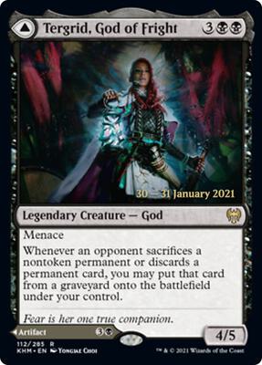 Tergrid, God of Fright card from Prerelease Cards