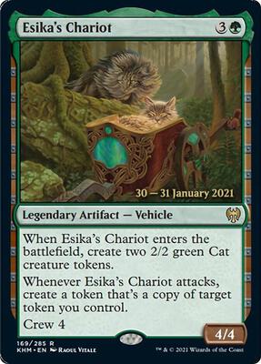 Esika's Chariot card from Prerelease Cards