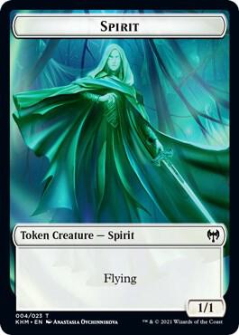 Spirit Token card from Kaldheim