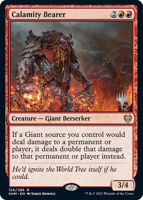 Calamity Bearer card from Promo Pack: Kaldheim