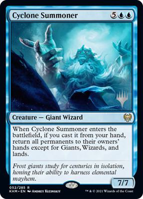 Cyclone Summoner card from Promo Pack: Kaldheim