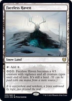 Faceless Haven card from Promo Pack: Kaldheim