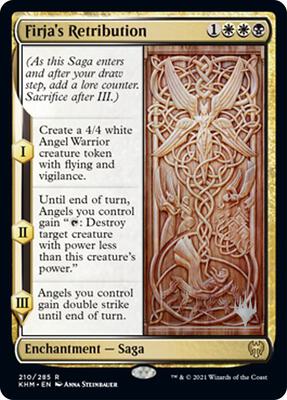 Firja's Retribution card from Promo Pack: Kaldheim