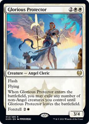 Glorious Protector card from Promo Pack: Kaldheim