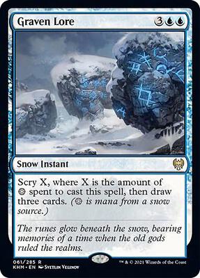 Graven Lore card from Promo Pack: Kaldheim