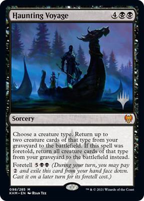 Haunting Voyage card from Promo Pack: Kaldheim