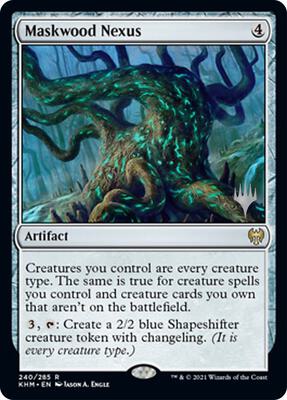 Maskwood Nexus card from Promo Pack: Kaldheim