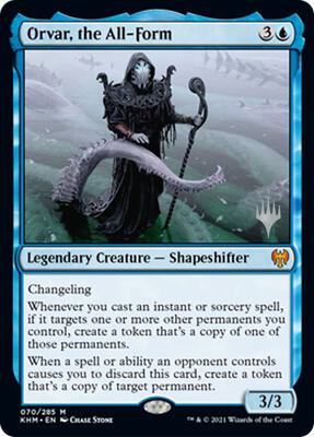 Orvar, the All-Form card from Promo Pack: Kaldheim