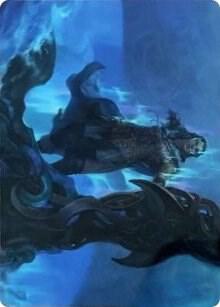 Cosima, God of the Voyage Art Card card from Art Series: Kaldheim
