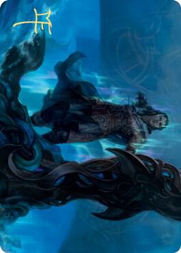 Cosima, God of the Voyage Art Card (Gold-Stamped Signature) card from Art Series: Kaldheim