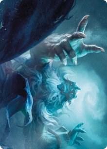 Cyclone Summoner Art Card card from Art Series: Kaldheim