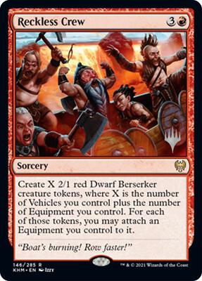 Reckless Crew card from Promo Pack: Kaldheim