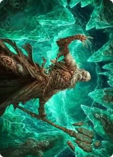 Draugr Necromancer Art Card card from Art Series: Kaldheim