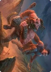 Dwarven Reinforcements Art Card card from Art Series: Kaldheim