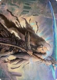 Egon, God of Death Art Card card from Art Series: Kaldheim