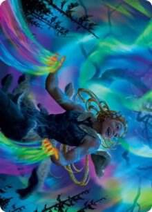 Esika, God of the Tree Art Card card from Art Series: Kaldheim