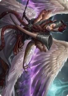 Firja, Judge of Valor Art Card card from Art Series: Kaldheim