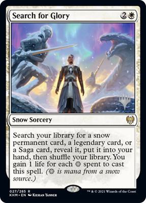 Search for Glory card from Promo Pack: Kaldheim