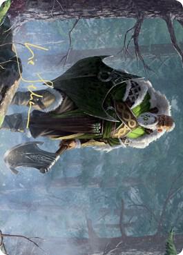 Fynn, the Fangbearer Art Card (Gold-Stamped Signature) card from Art Series: Kaldheim
