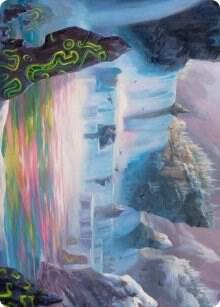 Glittering Frost Art Card card from Art Series: Kaldheim