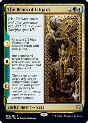 The Bears of Littjara card from Promo Pack: Kaldheim