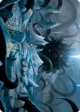Icebreaker Kraken Art Card (Gold-Stamped Signature) card from Art Series: Kaldheim