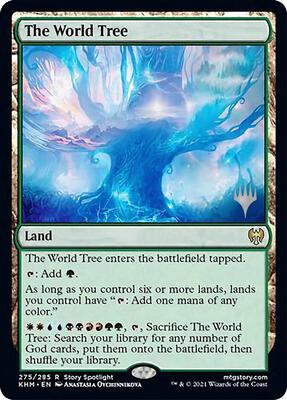 The World Tree card from Promo Pack: Kaldheim