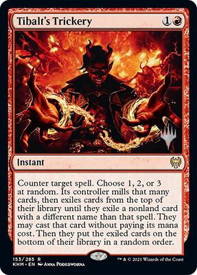 Tibalt's Trickery card from Promo Pack: Kaldheim