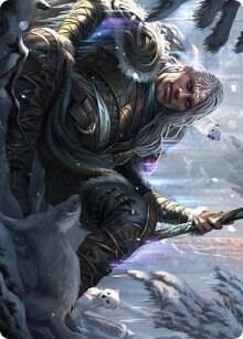 Jorn, God of Winter Art Card card from Art Series: Kaldheim