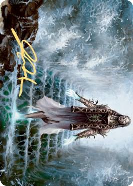 Karfell Harbinger Art Card (Gold-Stamped Signature) card from Art Series: Kaldheim