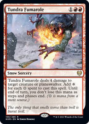 Tundra Fumarole card from Promo Pack: Kaldheim