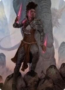 Kaya the Inexorable Art Card card from Art Series: Kaldheim