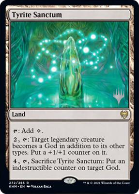 Tyrite Sanctum card from Promo Pack: Kaldheim