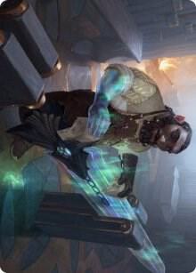 Koll, the Forgemaster Art Card card from Art Series: Kaldheim