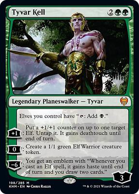 Tyvar Kell card from Promo Pack: Kaldheim