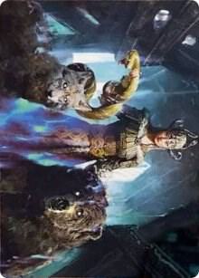 Kolvori, God of Kinship Art Card card from Art Series: Kaldheim