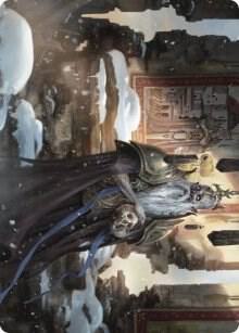 Narfi, Betrayer King Art Card card from Art Series: Kaldheim