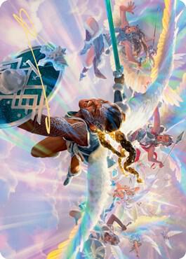 Starnheim Unleashed Art Card (Gold-Stamped Signature) card from Art Series: Kaldheim