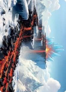 Surtland Frostpyre Art Card card from Art Series: Kaldheim
