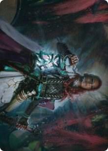 Tergrid, God of Fright Art Card card from Art Series: Kaldheim