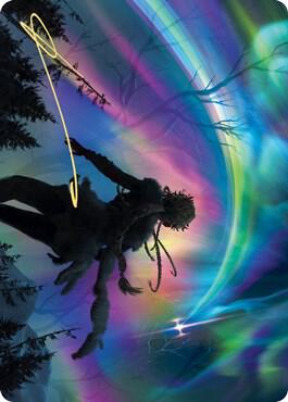 The Prismatic Bridge Art Card (Gold-Stamped Signature) card from Art Series: Kaldheim
