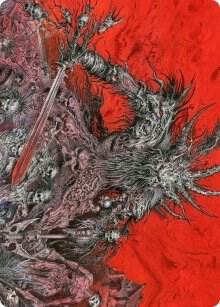 Varragoth, Bloodsky Sire Art Card card from Art Series: Kaldheim