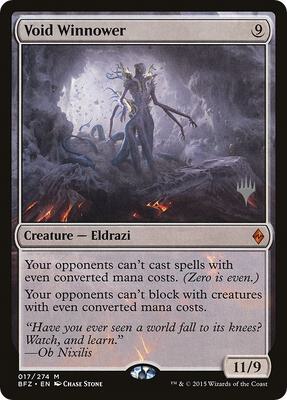 Void Winnower card from Promo Pack: Kaldheim