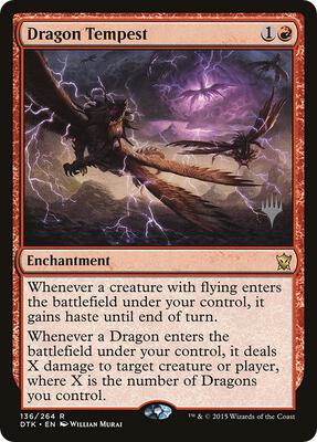 Dragon Tempest card from Promo Pack: Kaldheim