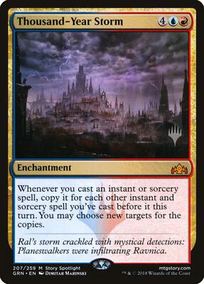 Thousand-Year Storm card from Promo Pack: Kaldheim