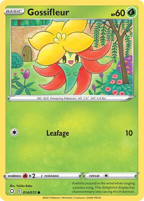 Gossifleur card from Shining Fates